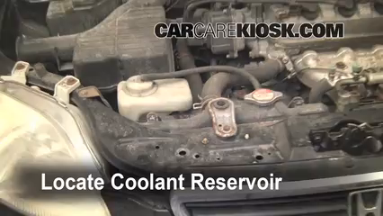 1997 Honda Civic LX 1.6L 4 Cyl. Coolant (Antifreeze) Add Coolant